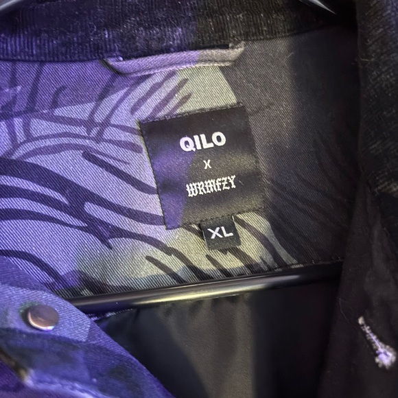 Qilo X WRMFZY Black Rhodesian Brushstroke camo, Excellent Condition, Men’s XL - Picture 3 of 3